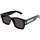 Zegarki & Biżuteria  okulary przeciwsłoneczne Yves Saint Laurent Occhiali da Sole Saint Laurent SL 617 001 Czarny