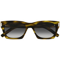 Zegarki & Biżuteria  okulary przeciwsłoneczne Yves Saint Laurent Occhiali da Sole Saint Laurent New Wave SL 402 016 Brązowy