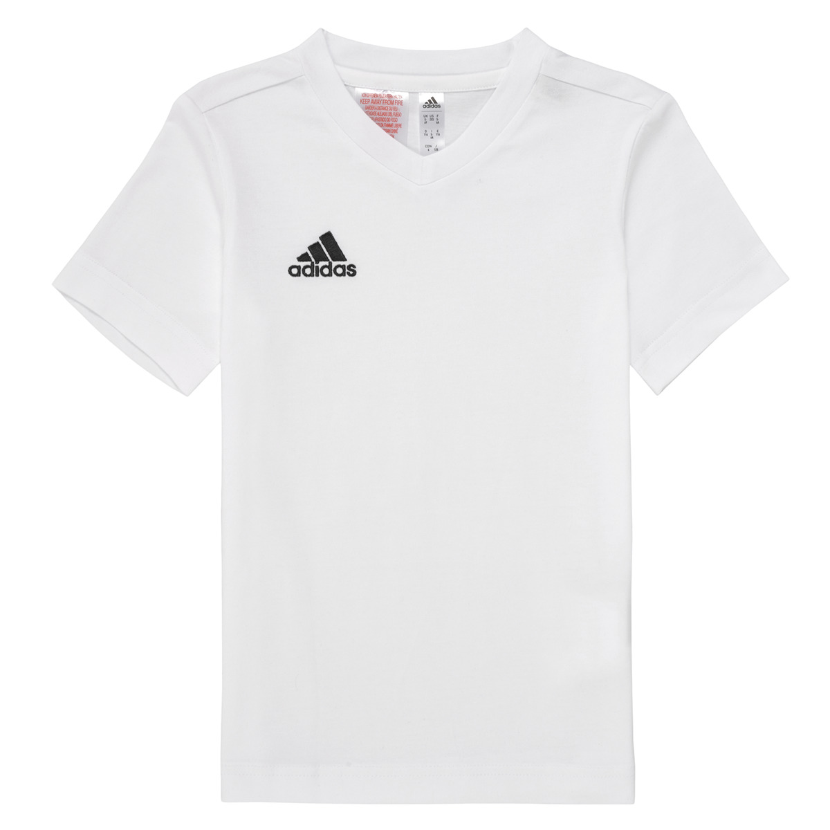 tekstylia Dziecko T-shirty z krótkim rękawem adidas Performance ENT22 TEE Y Biały / Czarny