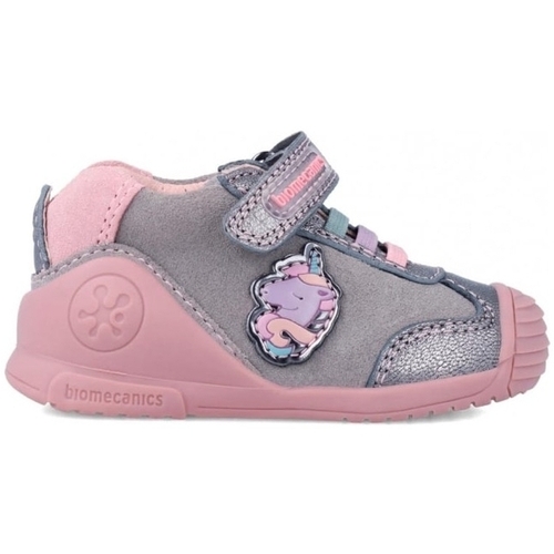 Buty Dziecko Trampki Biomecanics Baby Sneakers 231112-A - Serrage Różowy