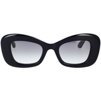 Zegarki & Biżuteria  Damskie okulary przeciwsłoneczne McQ Alexander McQueen Occhiali da Sole  AM0434S 001 Czarny