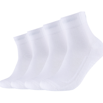 Bielizna Skarpetki sportowe  Skechers 2PPK Unisex Basic Cushioned Quarter Socks Biały