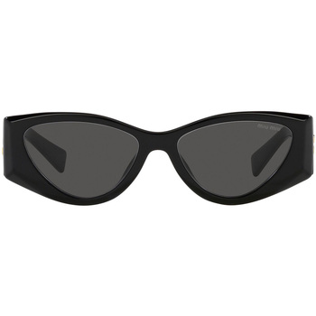 Zegarki & Biżuteria  Damskie okulary przeciwsłoneczne Miu Miu Occhiali da Sole Miu Miu MU06YS 1AB5S0 Czarny