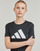 tekstylia Damskie T-shirty z krótkim rękawem adidas Performance RUN IT TEE Czarny / Biały