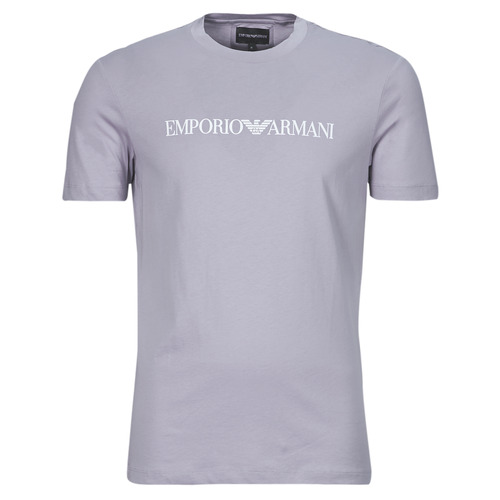 tekstylia Męskie T-shirty z krótkim rękawem Emporio Armani T-SHIRT 8N1TN5 Liliowy