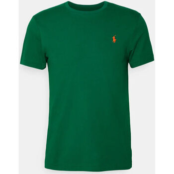 tekstylia Męskie T-shirty z krótkim rękawem Ralph Lauren  Zielony