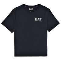 tekstylia Chłopiec T-shirty z krótkim rękawem Emporio Armani EA7 TSHIRT 8NBT51 Czarny