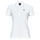 tekstylia Damskie Koszulki polo z krótkim rękawem Emporio Armani EA7 POLO Biały / Złoty