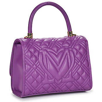 Love Moschino QUILTED TAB Fioletowy