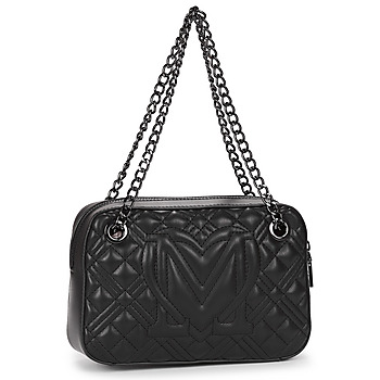 Love Moschino QUILTED JC4237PP0I Czarny / Gunmetal