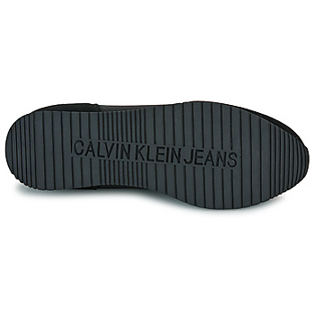 Calvin Klein Jeans RETRO RUNNER LOW LACEUP SU-NY Czarny