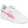 Buty Dziewczynka Trampki niskie Puma CARINA STREET JR Biały / Różowy