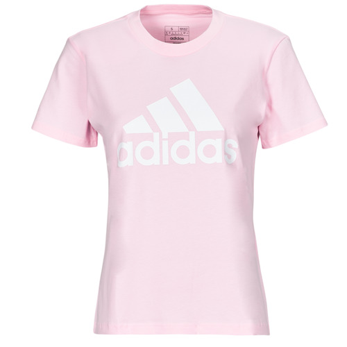 tekstylia Damskie T-shirty z krótkim rękawem Adidas Sportswear W BL T Różowy / Biały