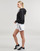 tekstylia Damskie Szorty i Bermudy Adidas Sportswear W LIN FT SHO Biały / Czarny