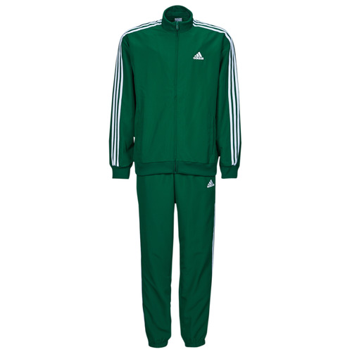 tekstylia Męskie Zestawy dresowe Adidas Sportswear M 3S WV TT TS Zielony / Biały
