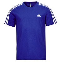 tekstylia Męskie T-shirty z krótkim rękawem Adidas Sportswear M 3S SJ T Niebieski / Biały