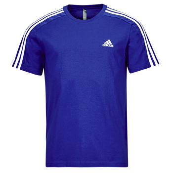 tekstylia Męskie T-shirty z krótkim rękawem Adidas Sportswear M 3S SJ T Niebieski / Biały