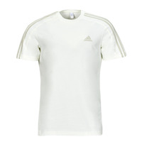 tekstylia Męskie T-shirty z krótkim rękawem Adidas Sportswear M 3S SJ T Ecru