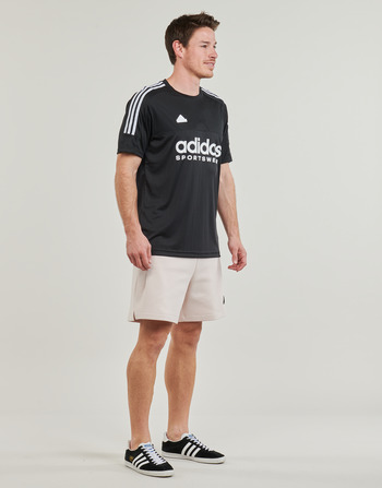 Adidas Sportswear M TIRO TEE Q1 Czarny / Biały