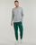 tekstylia Męskie Spodnie dresowe Adidas Sportswear M 3S FL TC PT Zielony / Biały