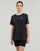 tekstylia Damskie T-shirty z krótkim rękawem Adidas Sportswear W 3S BF T Czarny / Biały
