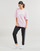 tekstylia Damskie T-shirty z krótkim rękawem Adidas Sportswear W BL BF TEE Różowy / Biały