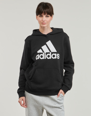 tekstylia Damskie Bluzy Adidas Sportswear W BL OV HD Czarny / Biały