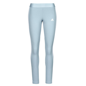 tekstylia Damskie Legginsy Adidas Sportswear W 3S LEG Niebieski / Glacier / Biały