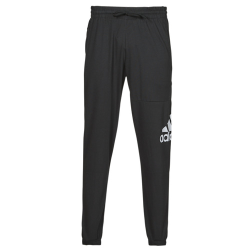 tekstylia Męskie Spodnie dresowe Adidas Sportswear ESS LGO T P SJ Czarny / Biały