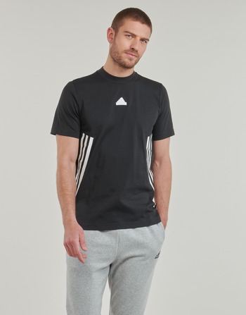 Adidas Sportswear M FI 3S REG T Czarny / Biały