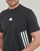 tekstylia Męskie T-shirty z krótkim rękawem Adidas Sportswear M FI 3S REG T Czarny / Biały
