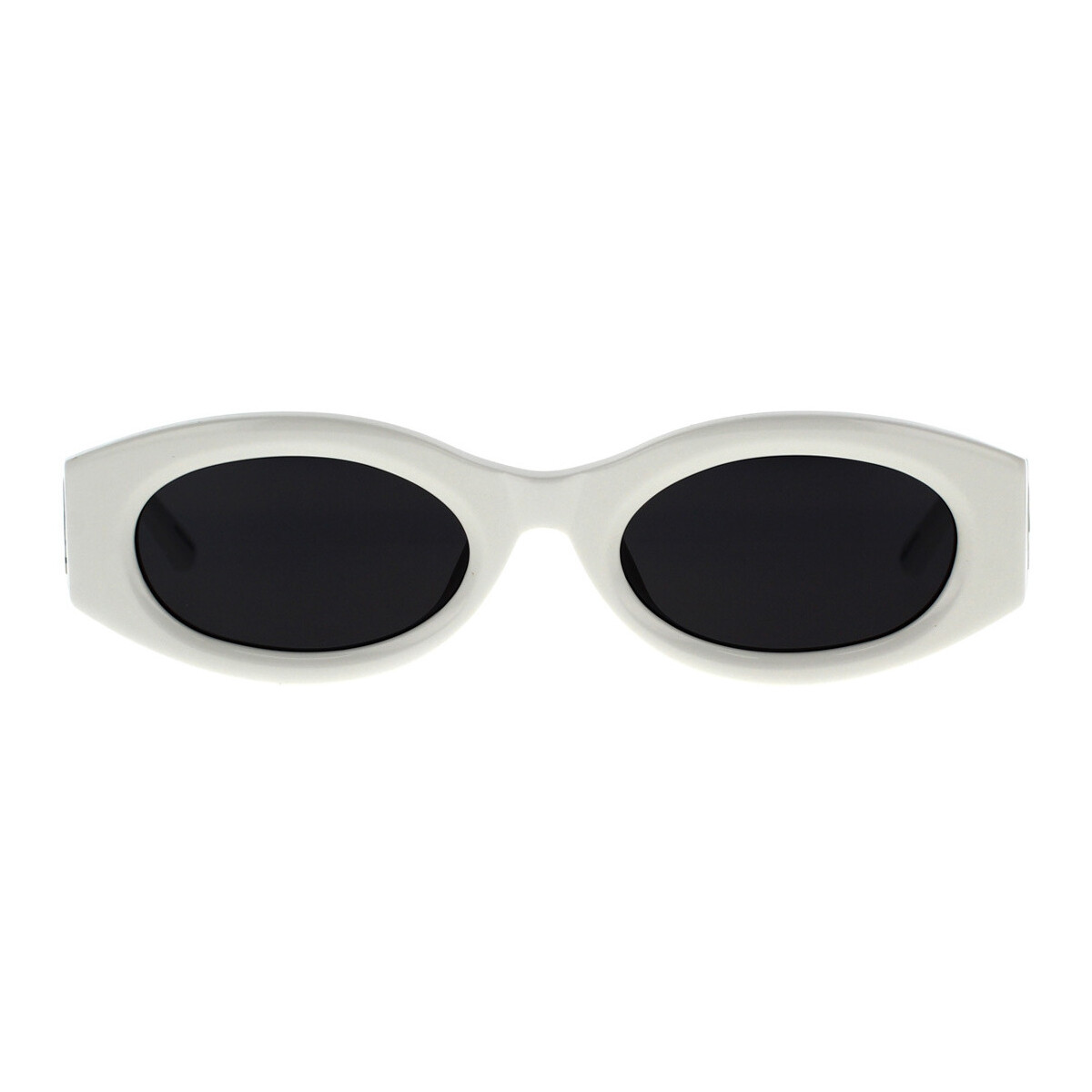 Zegarki & Biżuteria  Damskie okulary przeciwsłoneczne The Attico Occhiali da Sole  X Linda Farrow Berta 38C7 Biały