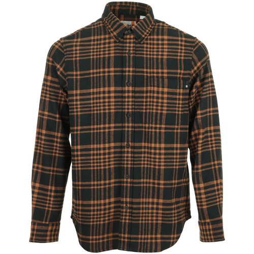 tekstylia Męskie Koszule z długim rękawem Timberland Ls Heavy Flannel Check Czarny