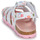 Buty Dziewczynka Sandały Kickers SUMMERTAN Biały / Różowy