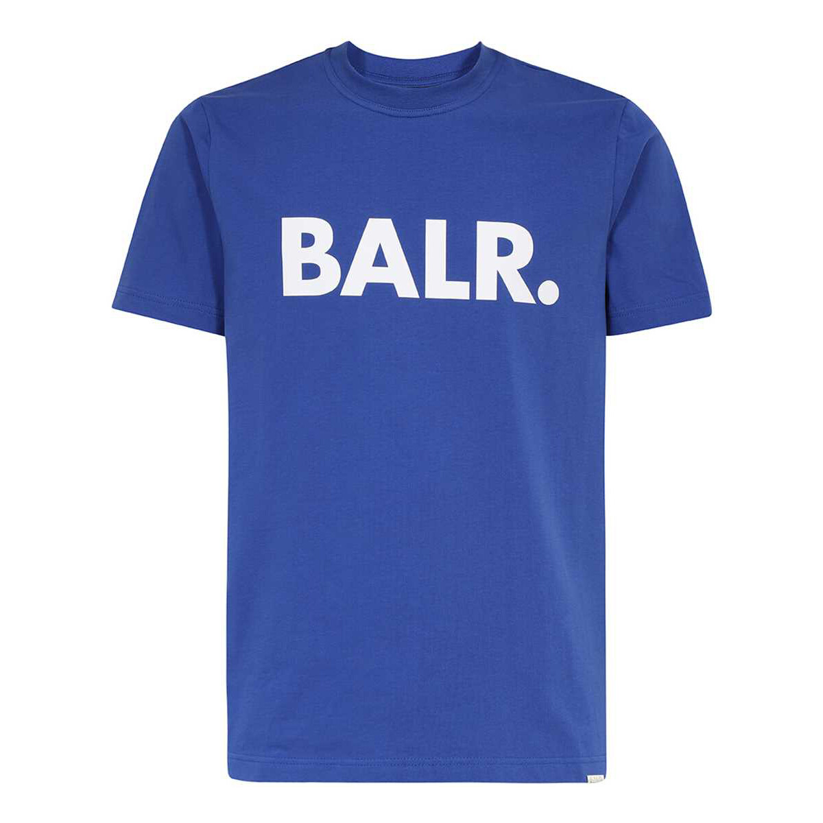 tekstylia Męskie T-shirty z krótkim rękawem Balr. Brand Straight T-Shirt Niebieski