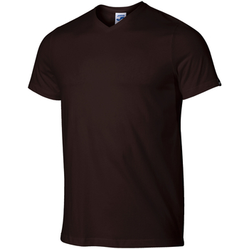 tekstylia Męskie T-shirty z krótkim rękawem Joma Versalles Short Sleeve Tee Brązowy