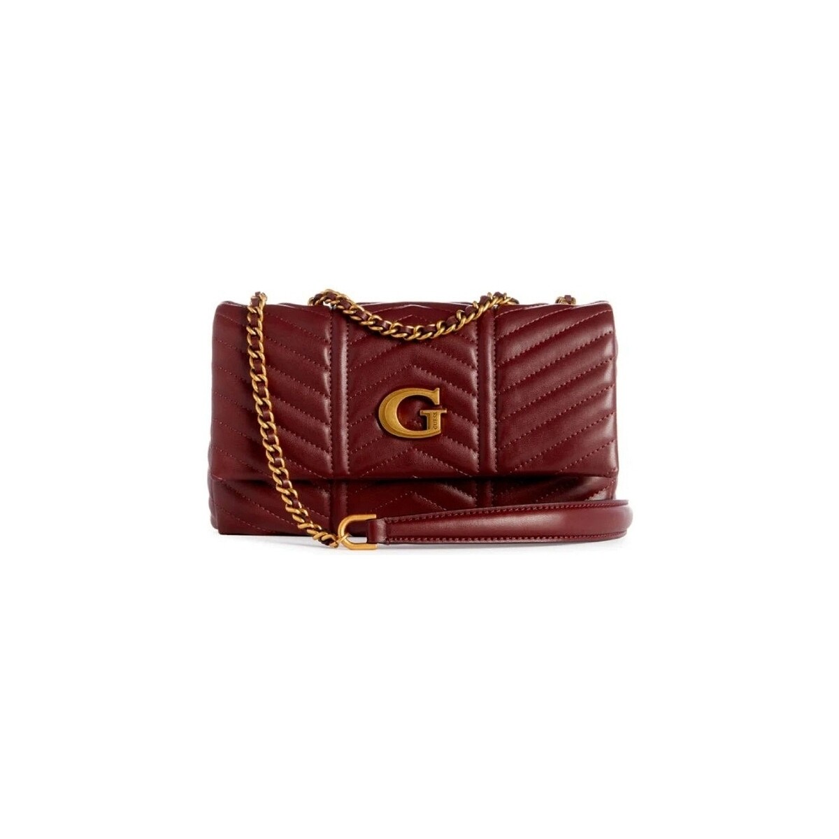 Torby Damskie Torby na ramię Guess LOVIDE CONVERTIBLE XBODY Bordeaux