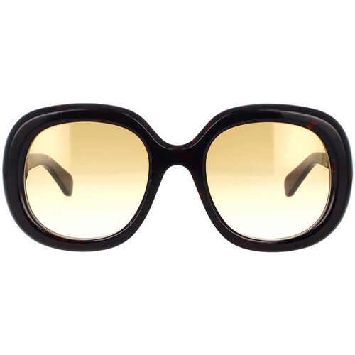 Zegarki & Biżuteria  Damskie okulary przeciwsłoneczne Chloe Occhiali da Sole Chloé CH0153S 002 Brązowy