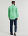 tekstylia Męskie Koszule z długim rękawem Polo Ralph Lauren CHEMISE AJUSTEE SLIM FIT EN POPELINE RAYE Zielony