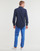 tekstylia Męskie Koszule z długim rękawem Polo Ralph Lauren CHEMISE COUPE DROITE EN SEERSUCKER Niebieski