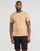 tekstylia Męskie T-shirty z krótkim rękawem Polo Ralph Lauren T-SHIRT AJUSTE COL ROND EN PIMA COTON Beżowy
