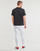 tekstylia Męskie T-shirty z krótkim rękawem Polo Ralph Lauren T-SHIRT AJUSTE EN COTON POLO RALPH LAUREN CENTER Czarny