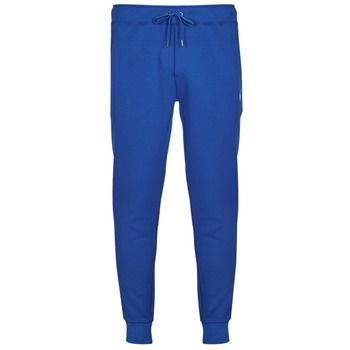 tekstylia Męskie Spodnie dresowe Polo Ralph Lauren BAS DE JOGGING AJUSTE EN DOUBLE KNIT TECH Niebieski / Royal / Blue