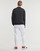 tekstylia Męskie Bluzy dresowe Polo Ralph Lauren BOMBER AVEC BANDES Czarny / Biały