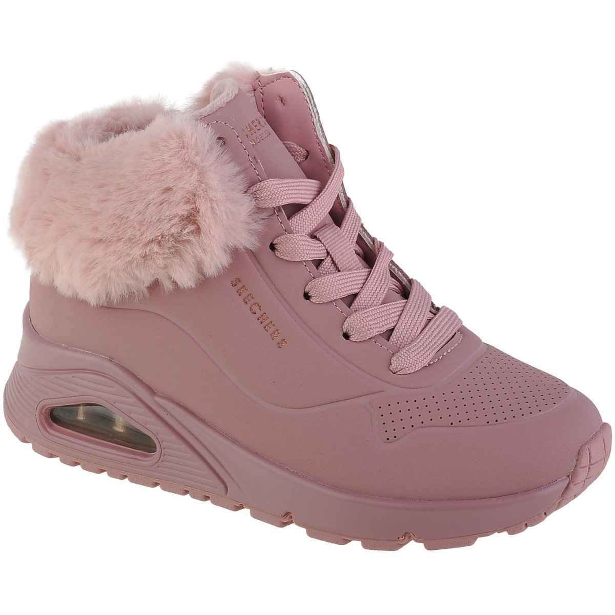 Buty Dziewczynka Buty za kostkę Skechers Uno - Fall Air Różowy