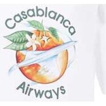 tekstylia Męskie T-shirty z krótkim rękawem Casablanca MF22-JTS-001-02 Biały