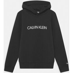tekstylia Dziecko Bluzy Calvin Klein Jeans IU0IU00163 Czarny