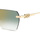 Zegarki & Biżuteria  okulary przeciwsłoneczne Dsquared Occhiali da Sole  D2 0102/S PEF Złoty