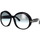 Zegarki & Biżuteria  okulary przeciwsłoneczne Tom Ford Occhiali da Sole  Annabelle FT1010/S 01B Czarny