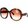 Zegarki & Biżuteria  okulary przeciwsłoneczne Tom Ford Occhiali da Sole  Annabelle FT1010/S 55Z Brązowy